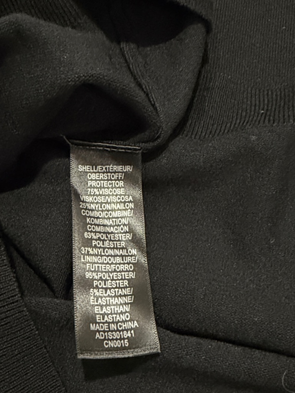 Adrianna Papell Black Sparkling Sequin Long  Sleeve Sweater Size Large - Picture 6 of 10